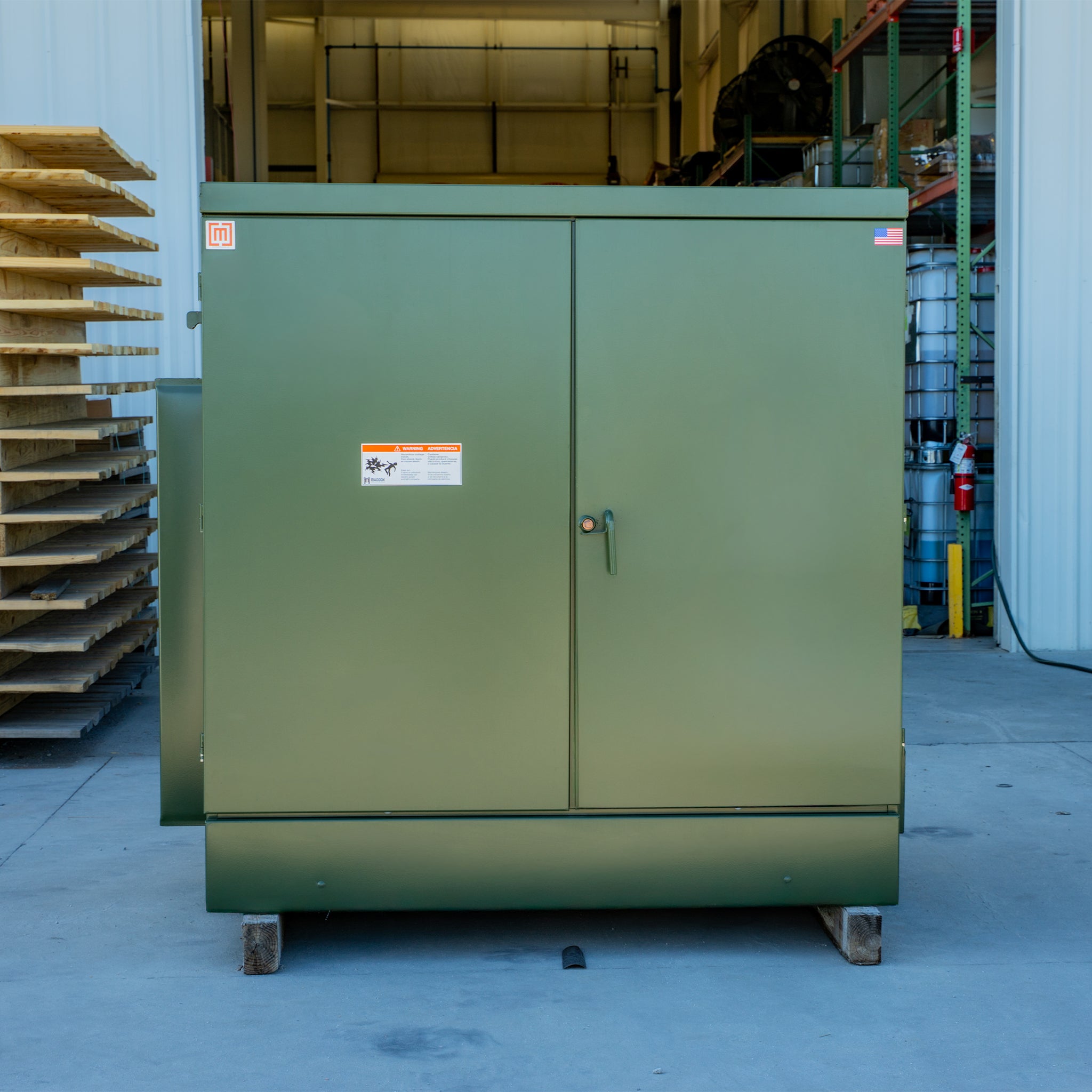 1500 kVA Maddox padmount transformer