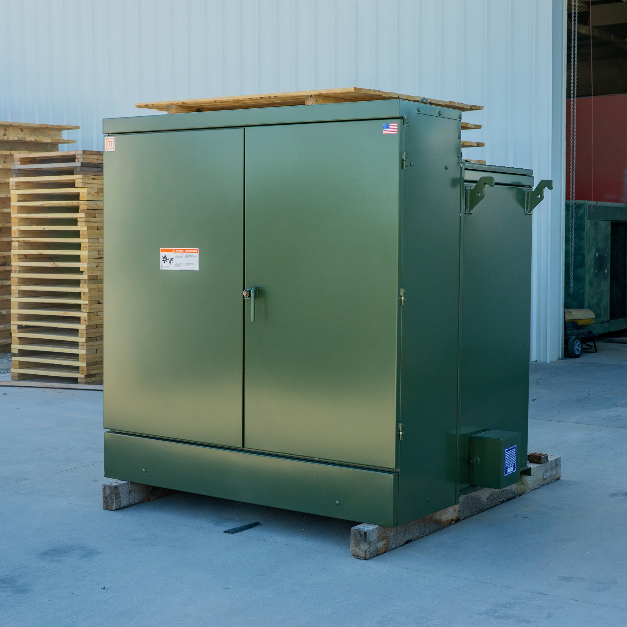 1500 kVA Maddox padmount transformer
