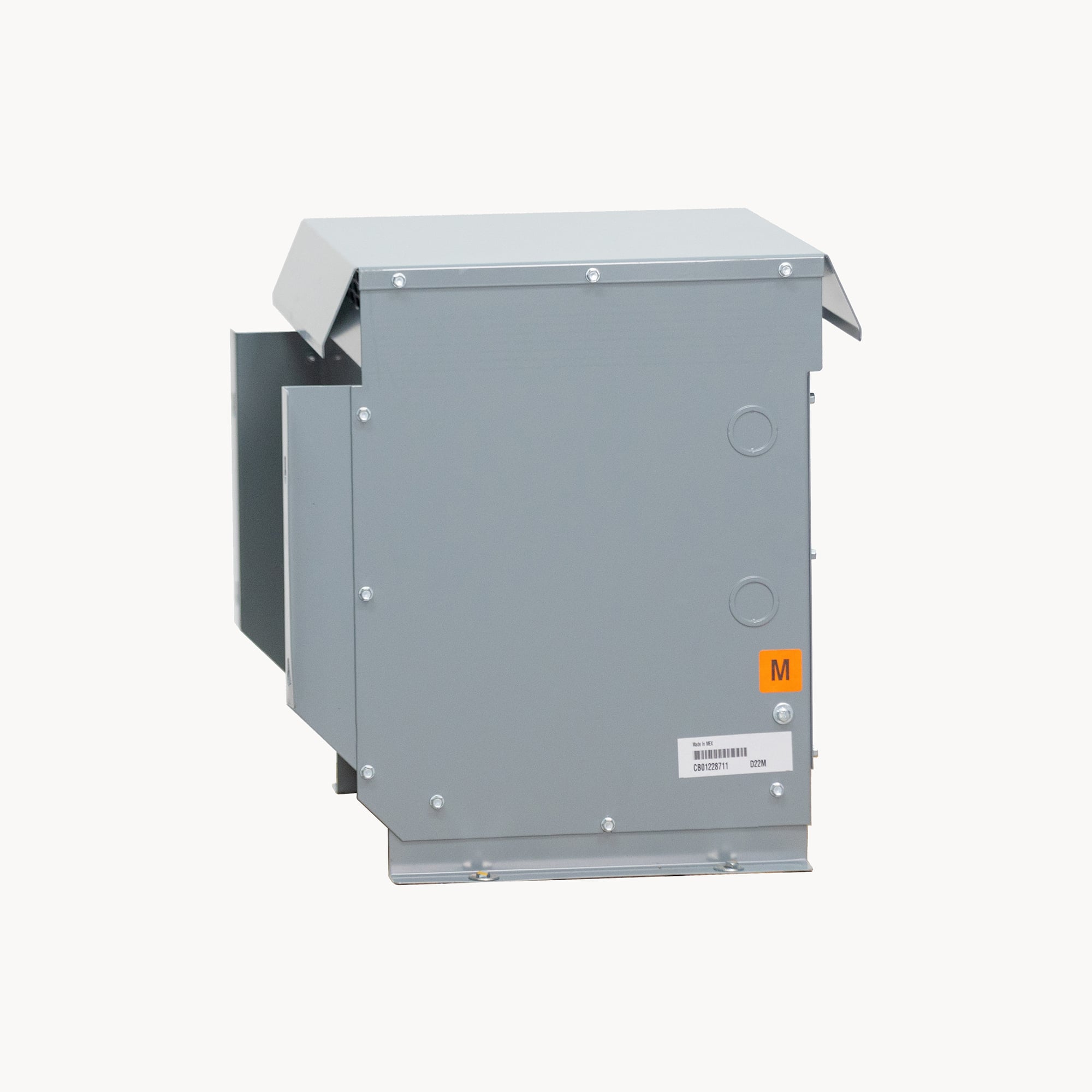 3-Phase Autotransformer 600-480-400-240-208v side view