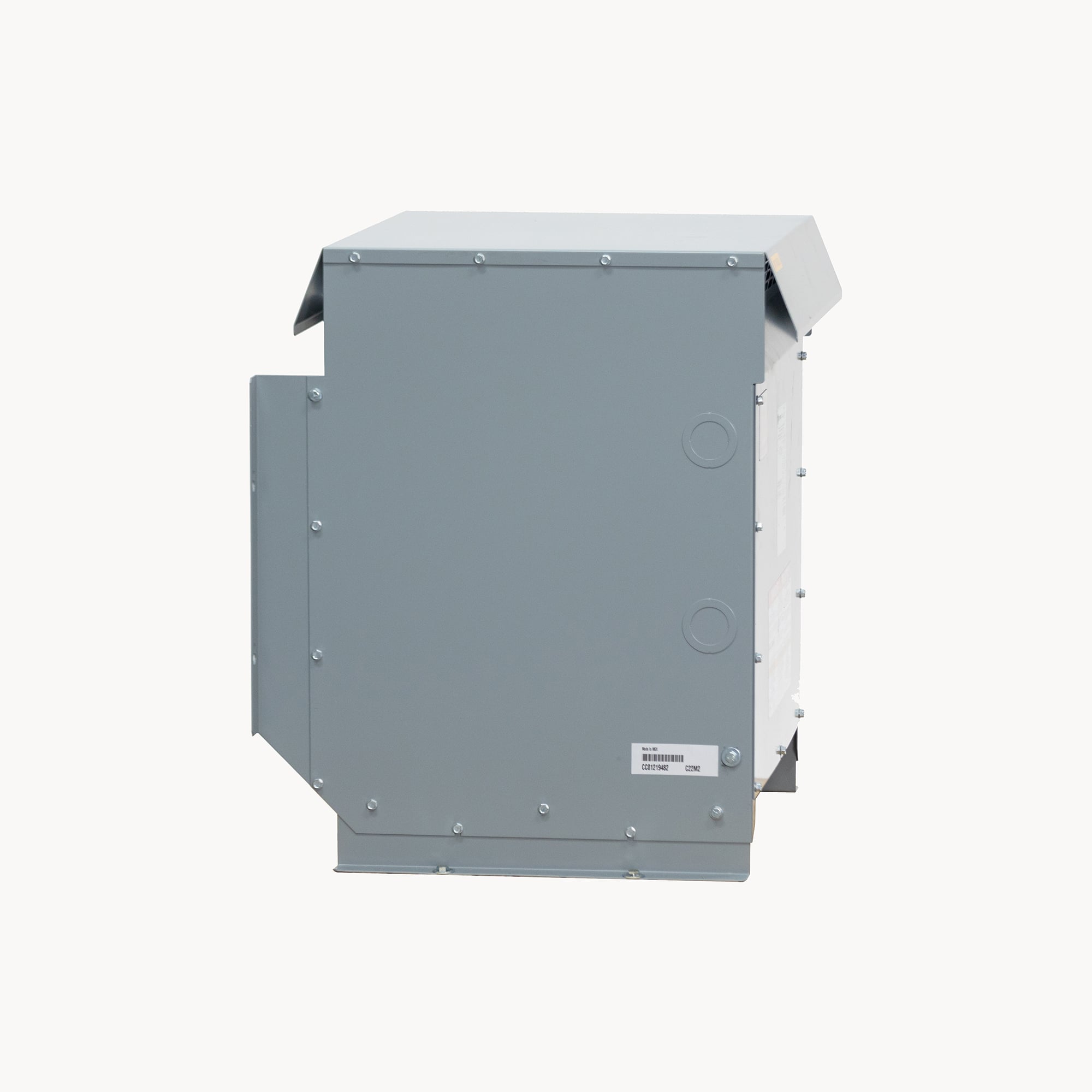 3-Phase Autotransformer 600-480-400-240-208v side view