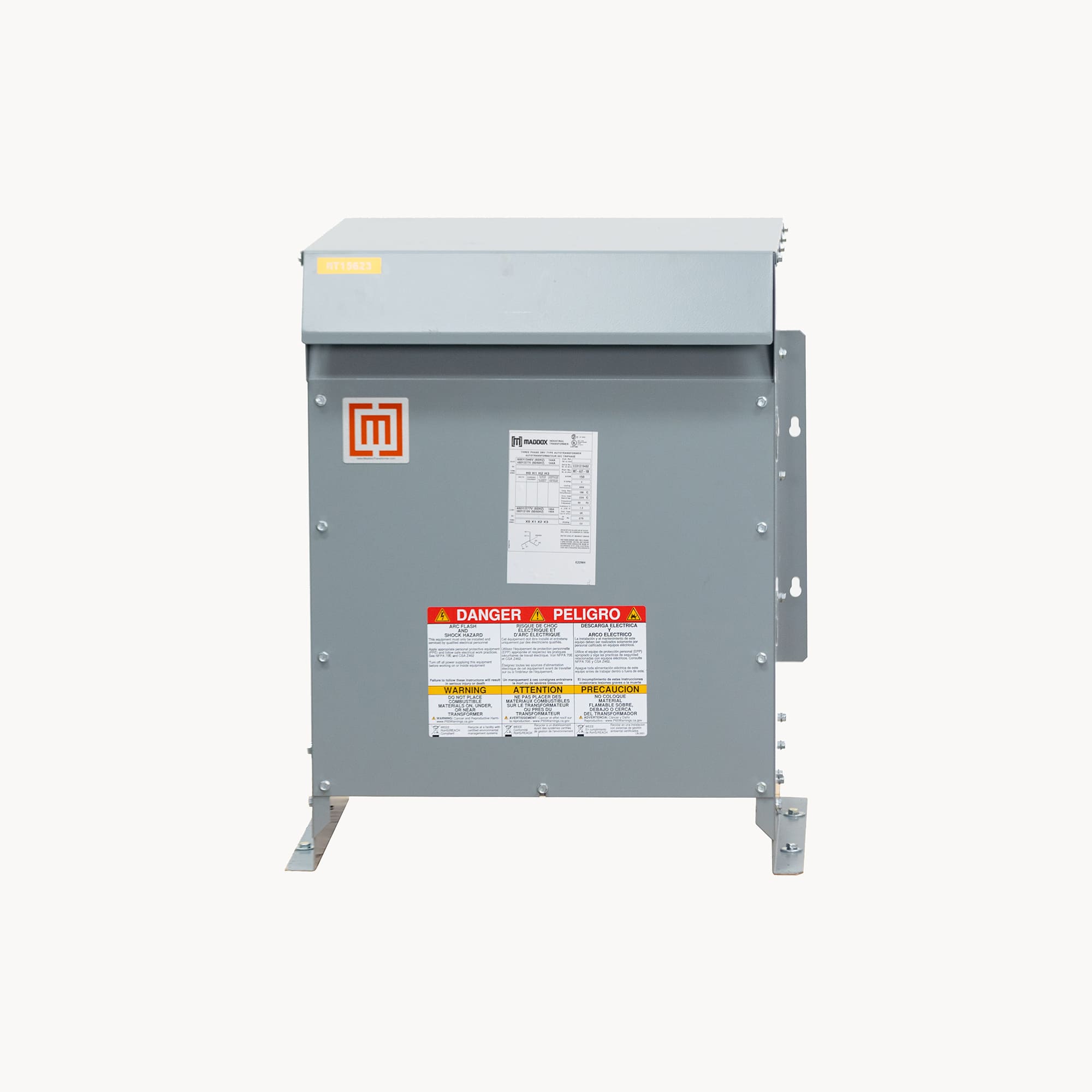 3-Phase Autotransformer 600-480v or 480-380v