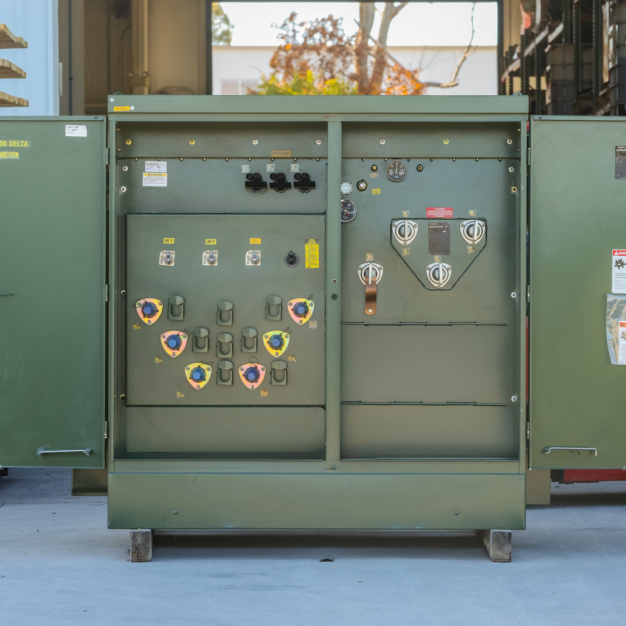 2000 kVA Maddox padmount transformer interior