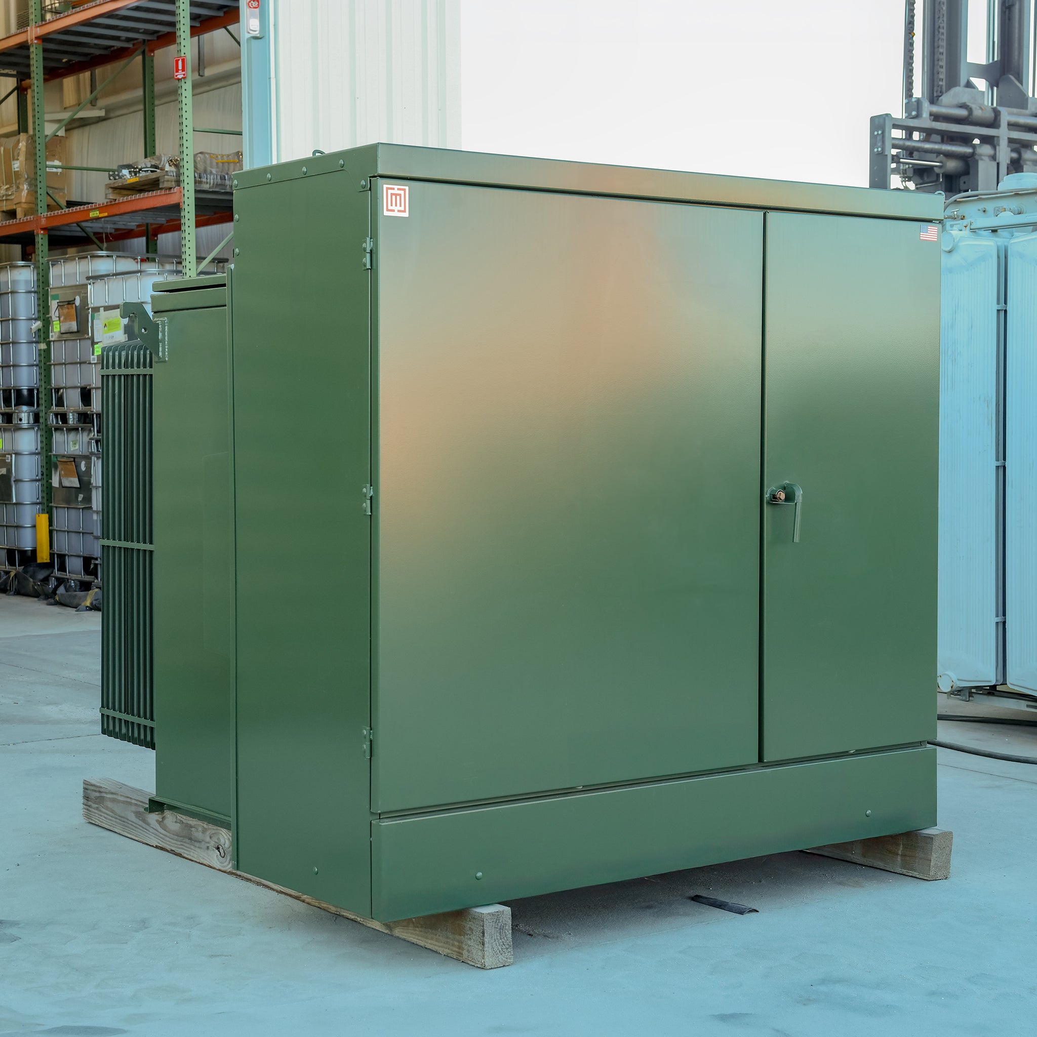 2550 kVA Maddox padmount transformer
