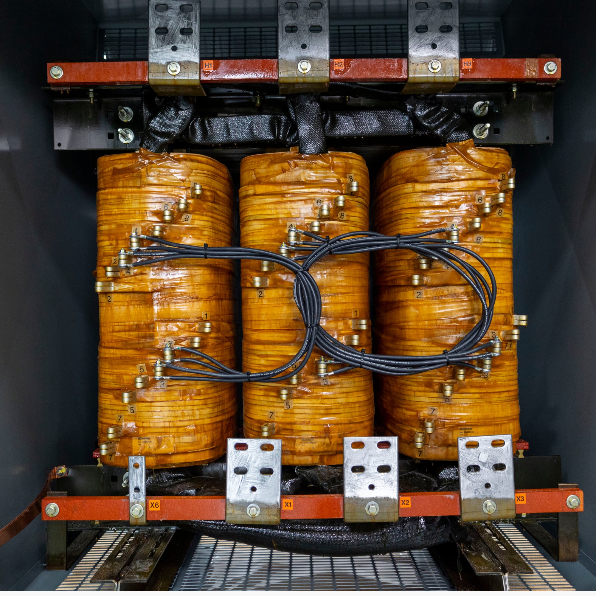 3-phase dry type transformer core