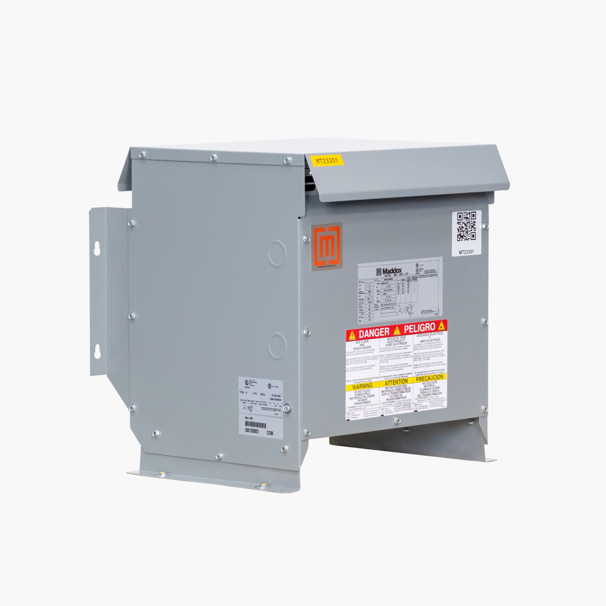 3-Phase 480V Delta - 480 Y 277 (Isolation Transformer)