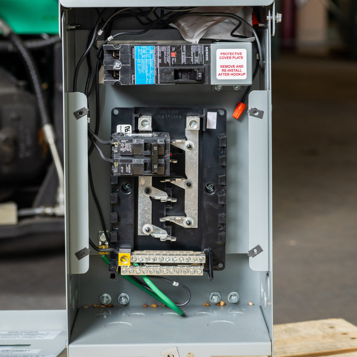 Power Center Examples 1-Phase Mini Power Center 480v - 120/240