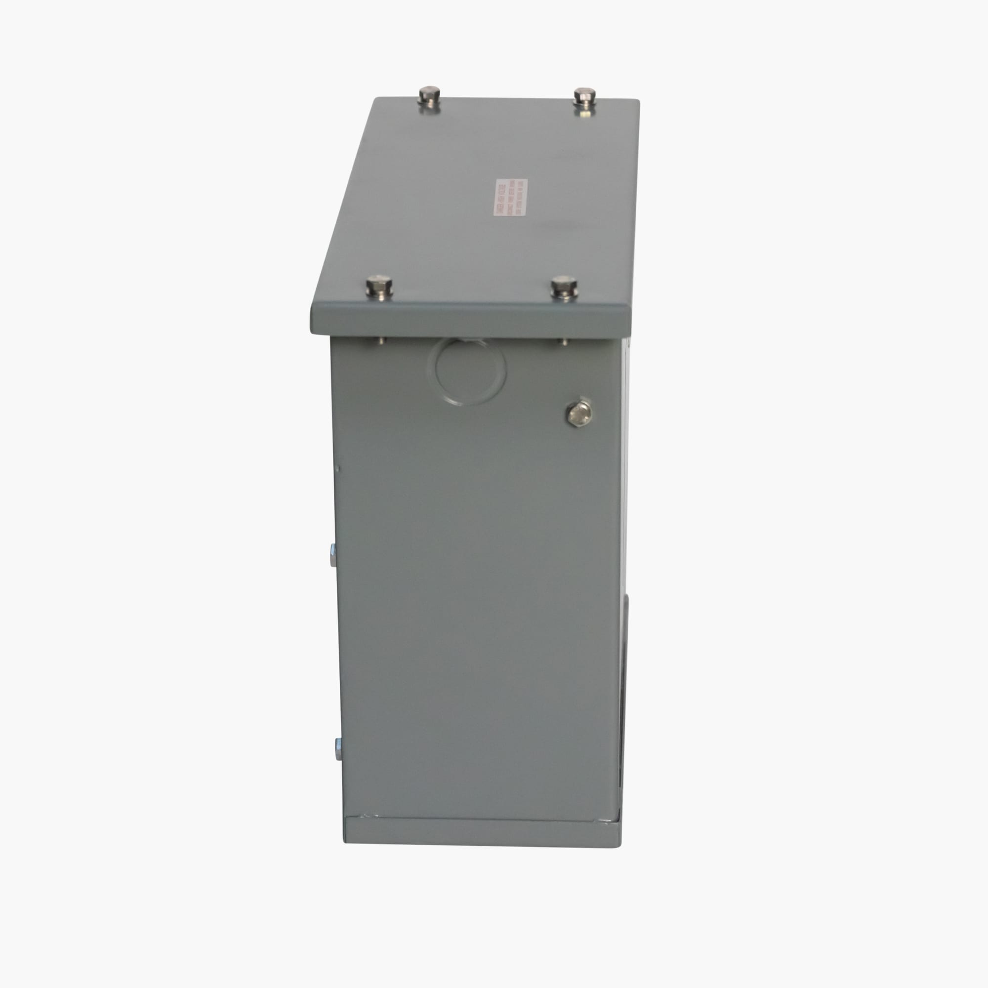 3-Phase 480 Pri 208Y/120 Sec Encapsulated Transformer side view