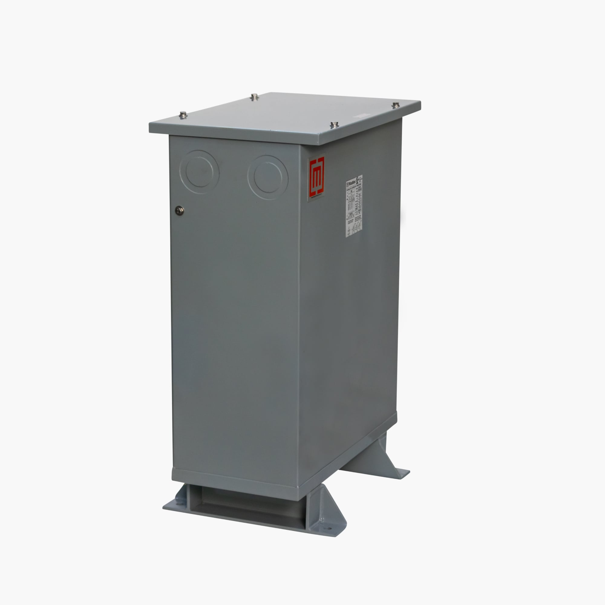 3-Phase 480 Pri 208Y/120 Sec Encapsulated Transformer side view